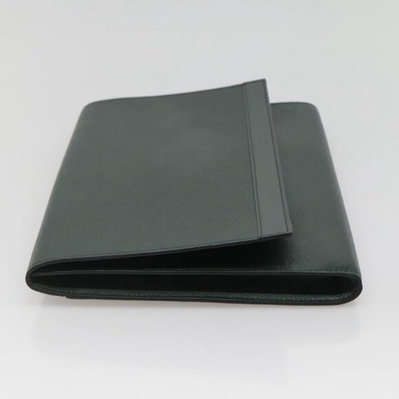 LOUIS VUITTON Taiga Pochette Amberop Clutch Bag Epicea LV Auth th5870 - Picture 4 of 16